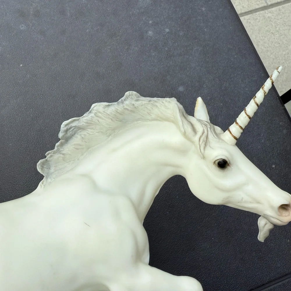 Vintage Breyer #210 Unicorn Running Stallion, a Classic Model from the 1980’s